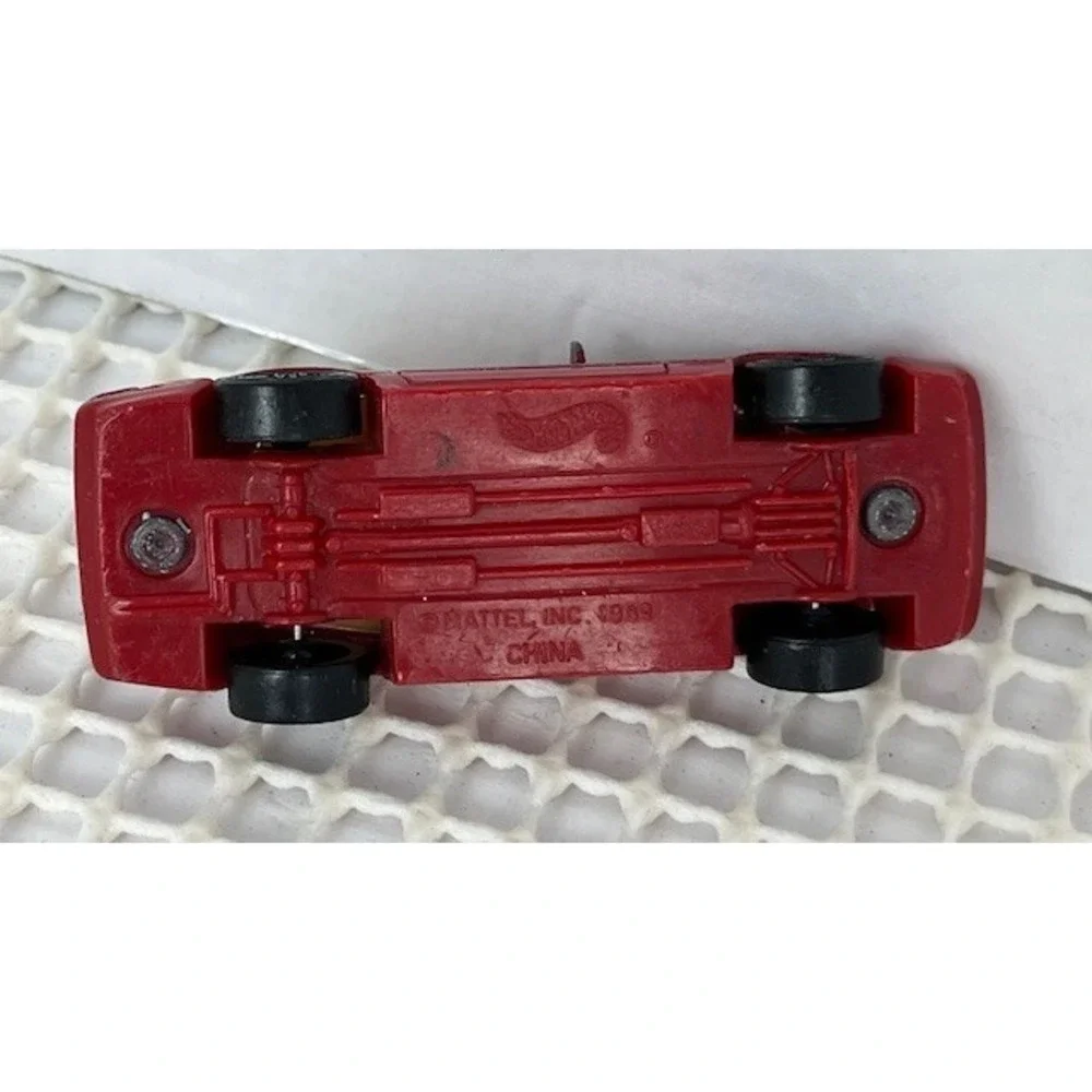 Hot Wheels Mattel 1989 Red Mercedes-Benz‎ SL Convertible